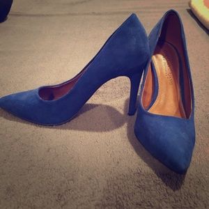Christian Siriano Blue Pumps